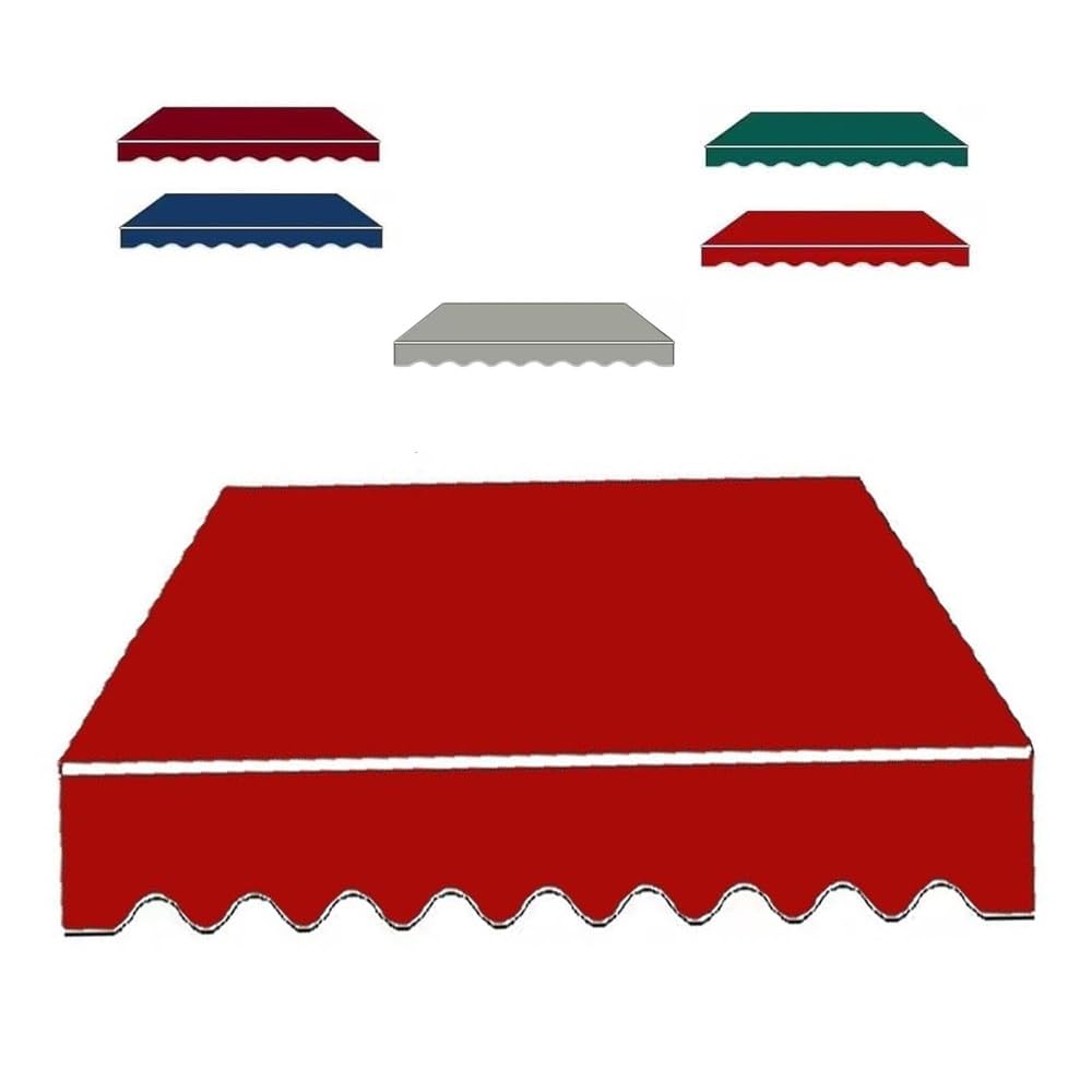 Tela de repuesto para toldo retráctil lona de recambio superior red de 10x6.5ft