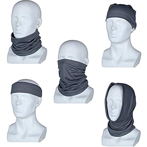 Cachecol, Romacci 6 unidades lenços multifuncionais bandanas protetor facial elástico protetor de ro
