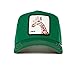 Goorin Bros. The Farm Unisex Original Adjustable Snapback Trucker Hat, Green (The Giraffe), One Size