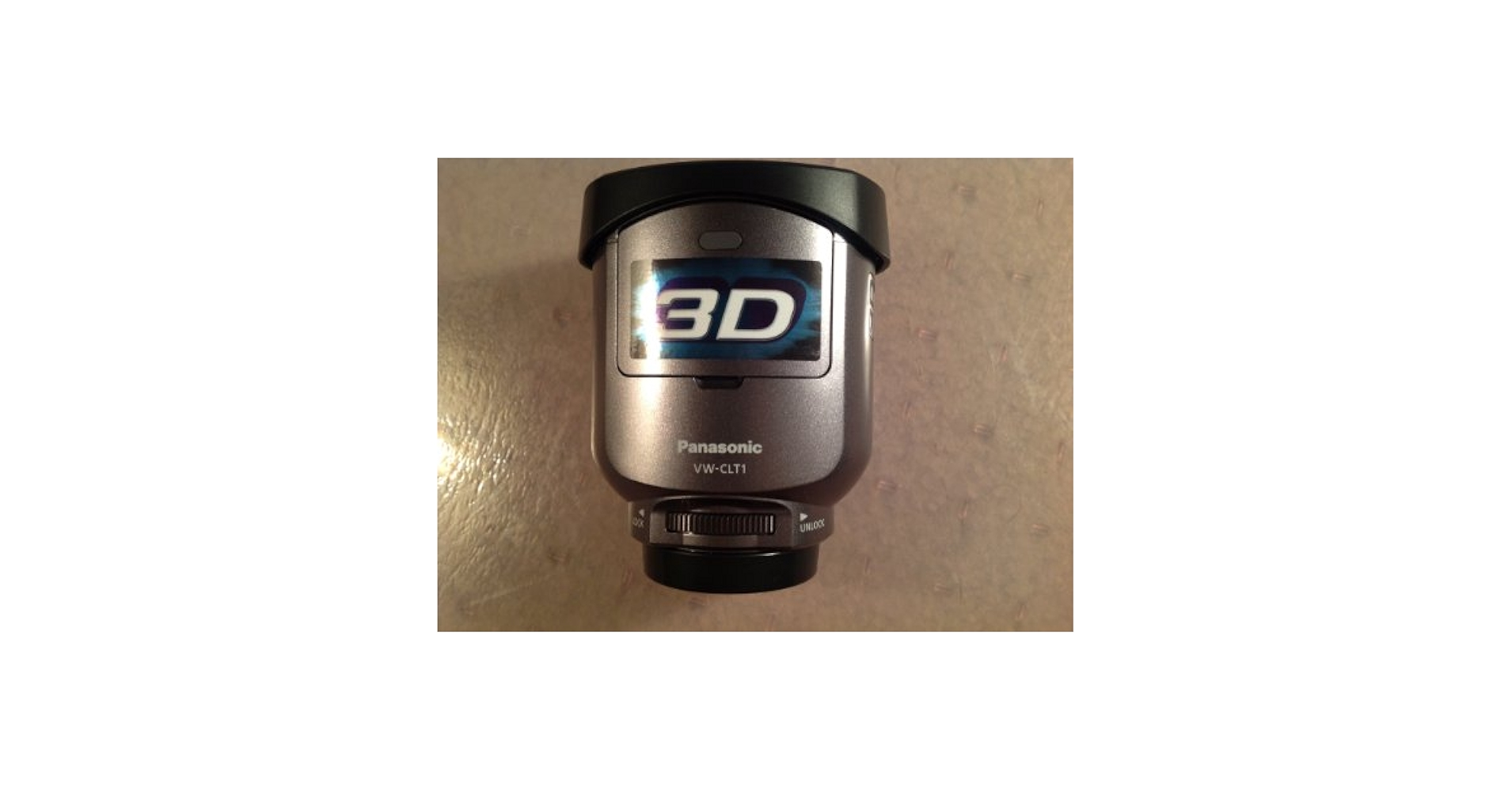 パナソニック　3D コンバージョンレンズvwclt1 Amazon.com : Panasonic VW-CLT1 Panasonic 3D Lens for HDC HD