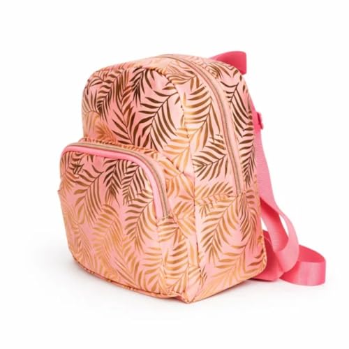 Genérico, Mochila Bolsa Feminina Costas com Brilho Reforçada Escolar Viagem Passeio Trabalho Cor:Rosa
