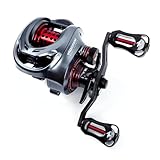 SEASIR Mansory Baitcaster Fishing Reels,5.15oz Ultralight Carbon Fiber Fishing Reel,Double Spools BFS Baitcasting Reels,7.3:1 High-Speed Gear Ratio,11+1 Hybrid Ceramic Bearing Freshwater Saltwater