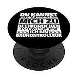 Baukontrolleur lustig PopSockets mit austauschbarem PopGrip