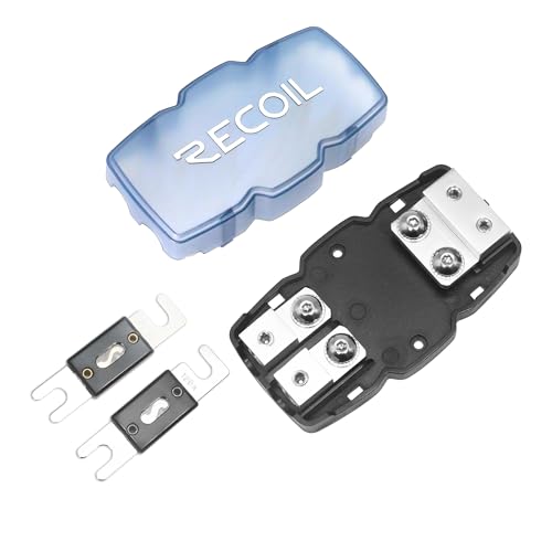 Recoil AF22 2 Way ANL Fused Distribution Block 2 X 0/2/4 Gauge in / 2 X 0/2/4 Gauge Out