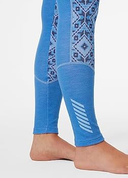 Helly Hansen Dames LIFA Merino Midweight Graphic Base Layer Broek, 663 Magenta 2.0 Bloemen Aop, L