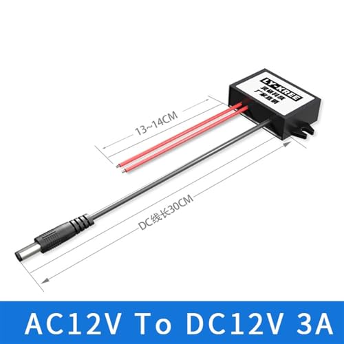 Convertisseur AC12V DC12V module abaisseur transformateur stabilisateur 3A - 3