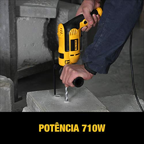 DeWalt DWD502KBR - Furadeira de Impacto de 1/2 Pol. (13mm) 710W 2.600 RPM com Maleta 110V