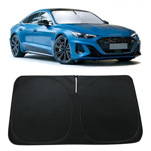 Image of Windshield Sun Shade for Audi A4 A5 & S5 RS5 2018-2025 Accessories, Car Front Window Sun Visor & Heat Shield | 240T Sunshade Protection Blocks UV Rays Keep Your Car Cooler