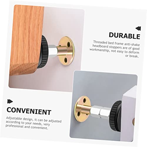 Alipis 4 Pcs âncora de cabeceira Estabilizador de cabeceira de cama Fixador de cabeceira ajustável a