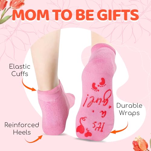 Zmart Funny Socks for Women, Inspirational Pregnancy Gift for Expecting Mom, Maternity Gift