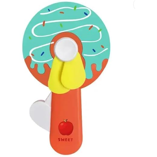 ZAMSEA Kids Hand Pressure Mini Toy Fan/Cute Squeeze Toys/Co