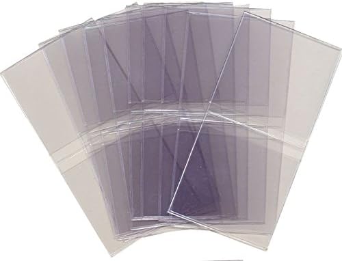 Gambler's General Store Clear Vinyl Flips for Collector Casino Chips or Collectible Coins (Pack of 50)