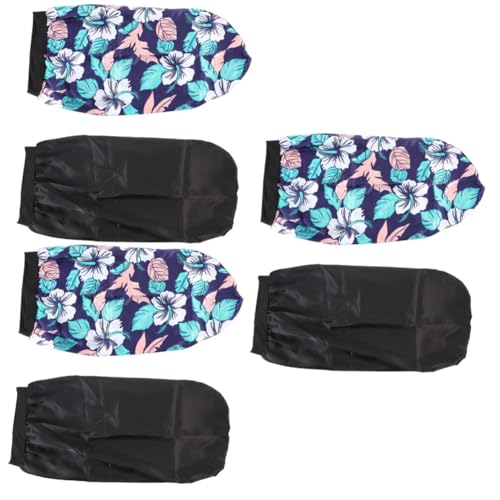 Bonnet de nuit pour femmes Healvian en satin imprimé pour la routine du soir