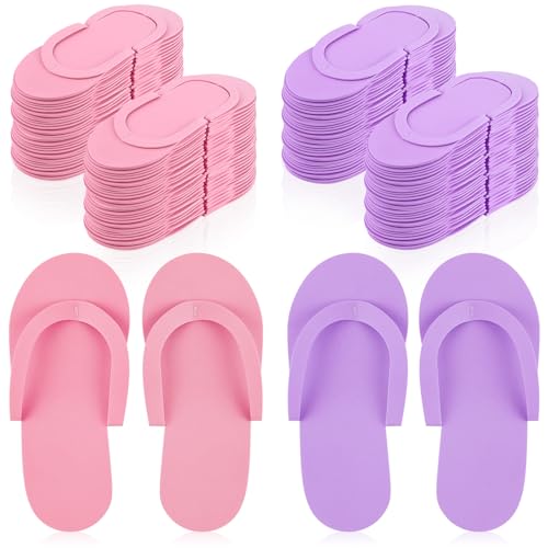 Chaussons de pédicure jetables pour éliminer les risques de taches de vernis