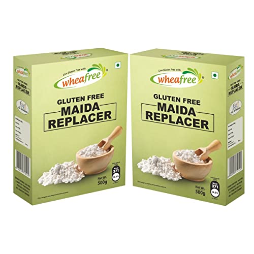 Image of Wheafree Gluten Free Maida Replacer Flour - Pack of 2 (500g Each) | All Purpose Flour | Wholesome Ingredients