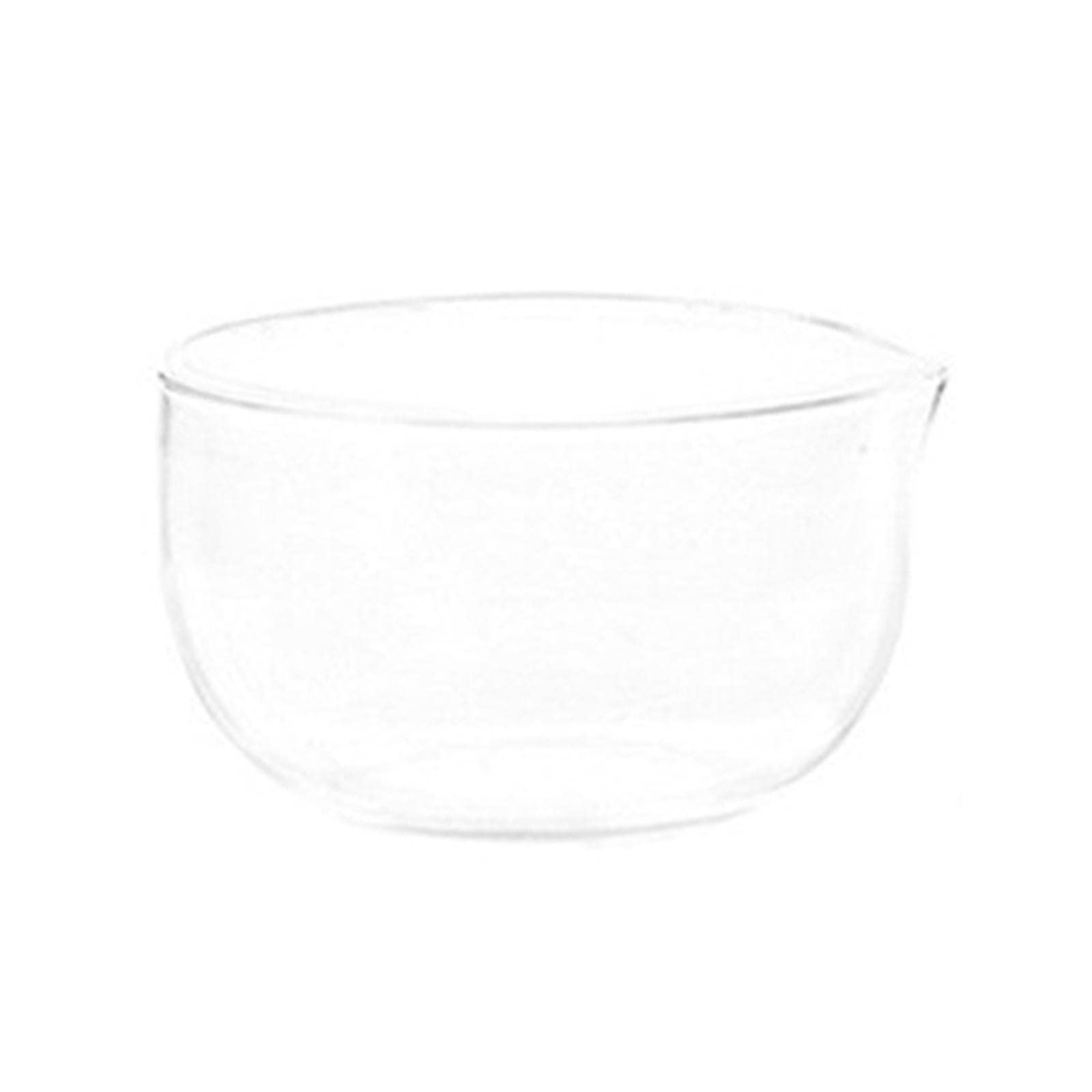 Bol à Matcha En Verre Borosilicate Fityle 350ml - Bec Verseur - Résistant Chaleur - Microonde