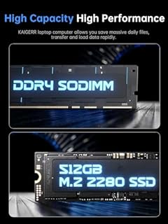 ACEMAGIC 18.5" FHD Laptop with N150 Processor up to 3.6GHz, 16GB RAM Laptop with 512GB SSD, HD Display Laptops, Support WiFi 5, BT5.0, 3*USB3.2, Dual Speakers, 8000mAh Long-Lasting Battery