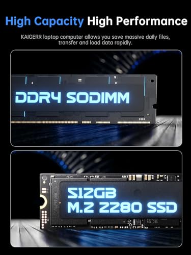 Nahaufnahme des 18.5 Zoll IPS Panels beim ACEMAGIC Laptop mit 300 Nits Helligkeit und 95% sRGB Abdeckung für lebendige...