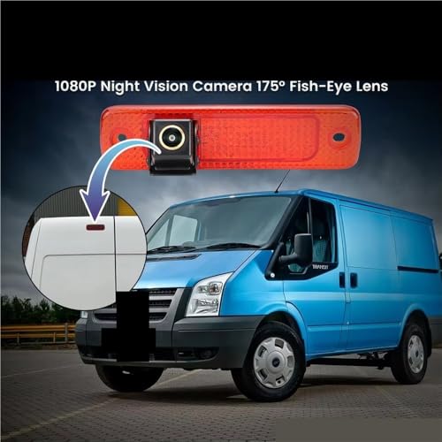 Caméra recul HD AHD feu stop pour Ford Transit MK7 2006-2013