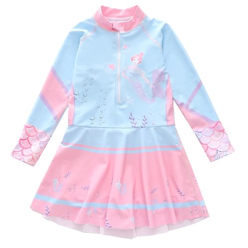 Maillot de bain pour filles à manches longues pour éviter les irritations du sable à la plage