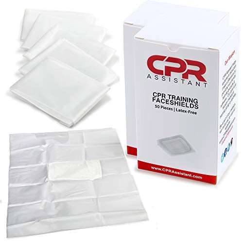CPR Assistant Latex Free Disposable CPR Face Shields For CPR Training, First Aid