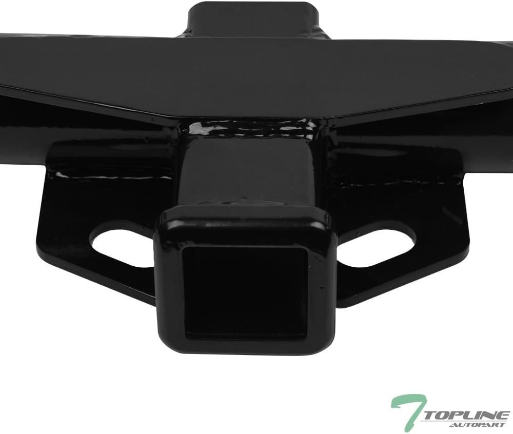 7422452056078 Compatible with 2017-2024 Titan Class 3 III Black 2" Receiver Trailer Hitch
