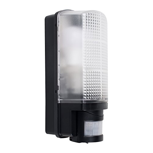 MiniSun | Modern Heavy Duty Security Wall Light with PIR Motion S...