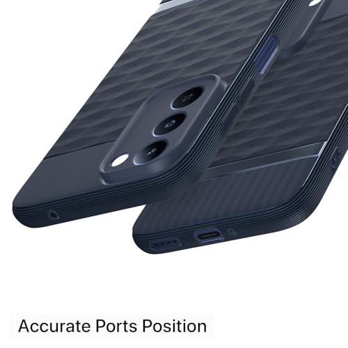 Image of Outlouders Back Cover for Realme P4 Lite 5G | Full Camera Protection | TPU Soft Flexible Shockproof Bumper Case (Blue)