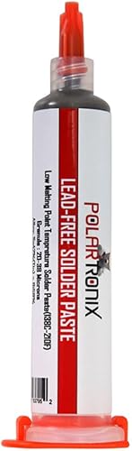 Miniatura 6 de Pasta de soldadura baja en fusión 138 grados Punto de fusión - Sn42 Bi58 (1.34 oz) - Pasta de soldadura sin plomo