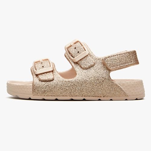 Image of EasyStar Boys and Girls Lightweight Dual-Adjustable Sandal Buckles With Hook and Loop Heel Closure