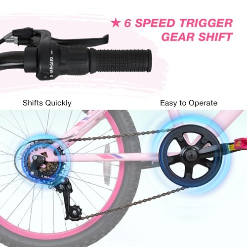 WEIZE 20 Inch Girls Mountain Bike