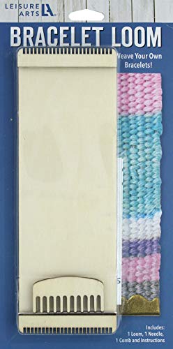 Leisure Arts Mini Maker Weaving Loom Kit, Assorted #TOP18