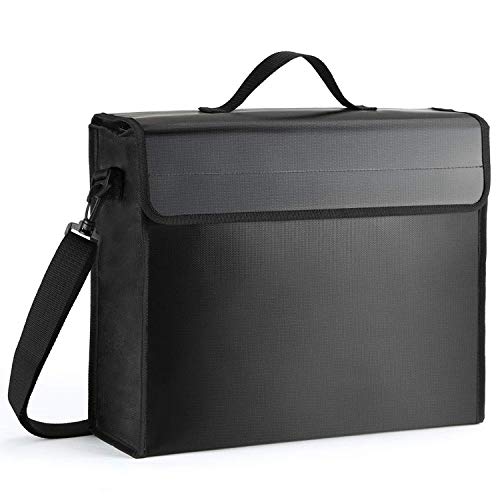 Large Fireproof Bag Anti-Irritation 15 x 5 x 12” Silicone Coated Fire Water