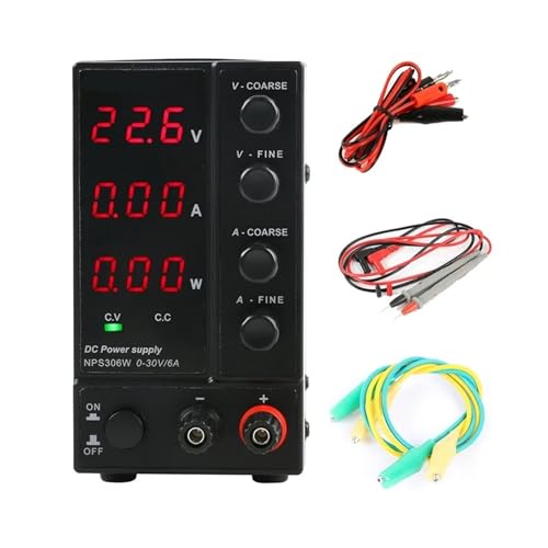 Alimentation à découpage numérique CC NPS306W 30V 6A avec affichage