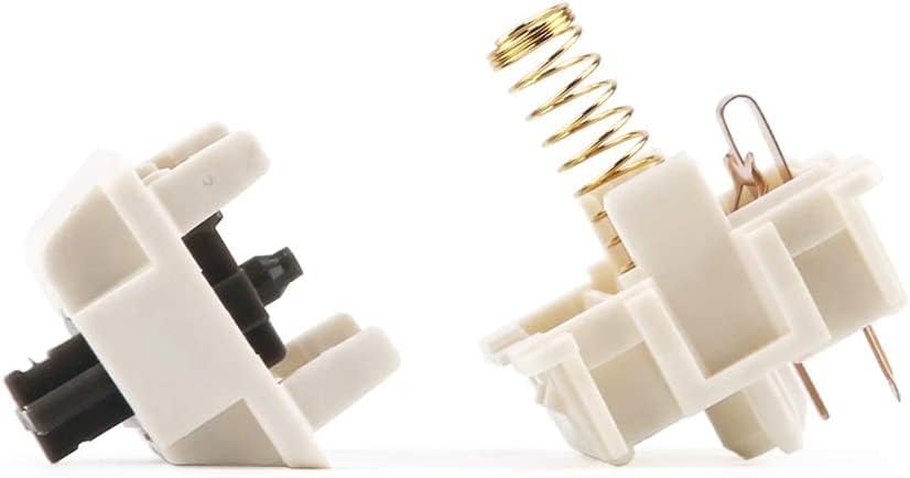 ZugGear Koala Switch, 67g Tactile Switch, Large Tactile Key Switches with Unique Tactile Feelings, 5 Pins Mechanical Keyboard Switches (DUROCK Koala 67g, 90pcs)