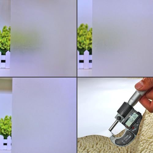Película adhesiva de ventana esmerilada para privacidad 300x60cm miniatura 4