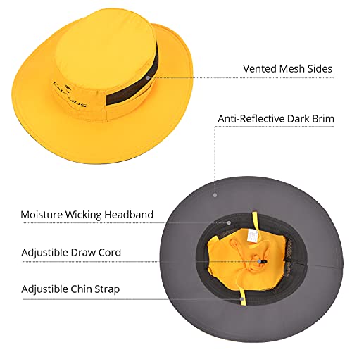 Calamus UPF 50 Boonie Sun Hat– Sun Protection Hat, Fishing Hat, Hunting Hat- Canary - Thumbnail 4