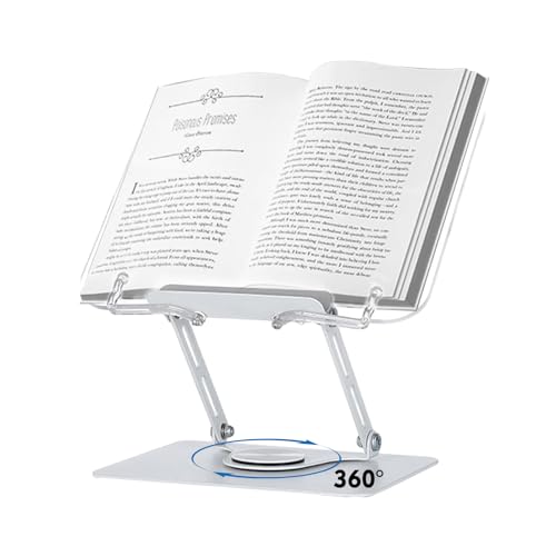 Atril para libros de acrílico de alta resistencia, un pupitre ergonómico y minimalista