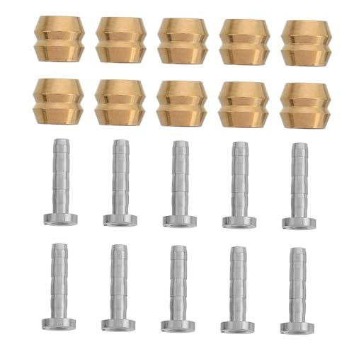 KICHOUSE Hydraulic Disc Brake Parts 10 Pack Bike Brake Oil Needle Replacement Oil Hose for Bicycle