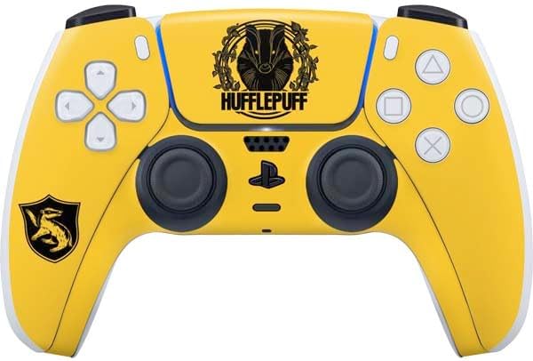 Skinit Decal Gaming Skin Compatible with PS5 Controller - Officially Licensed Wizarding World Harry Potter Slytherin House Crest Design