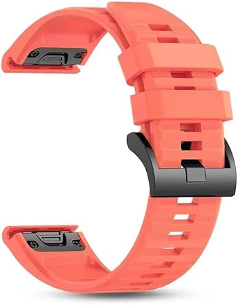 Garmin Fenix 7X Kordon Silikon Quickfit  zellikli Yedek Kay  -parent