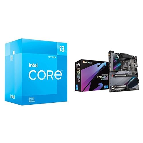 Amazon.com: Intel Procesador de escritorio Core i3-12100F + placa