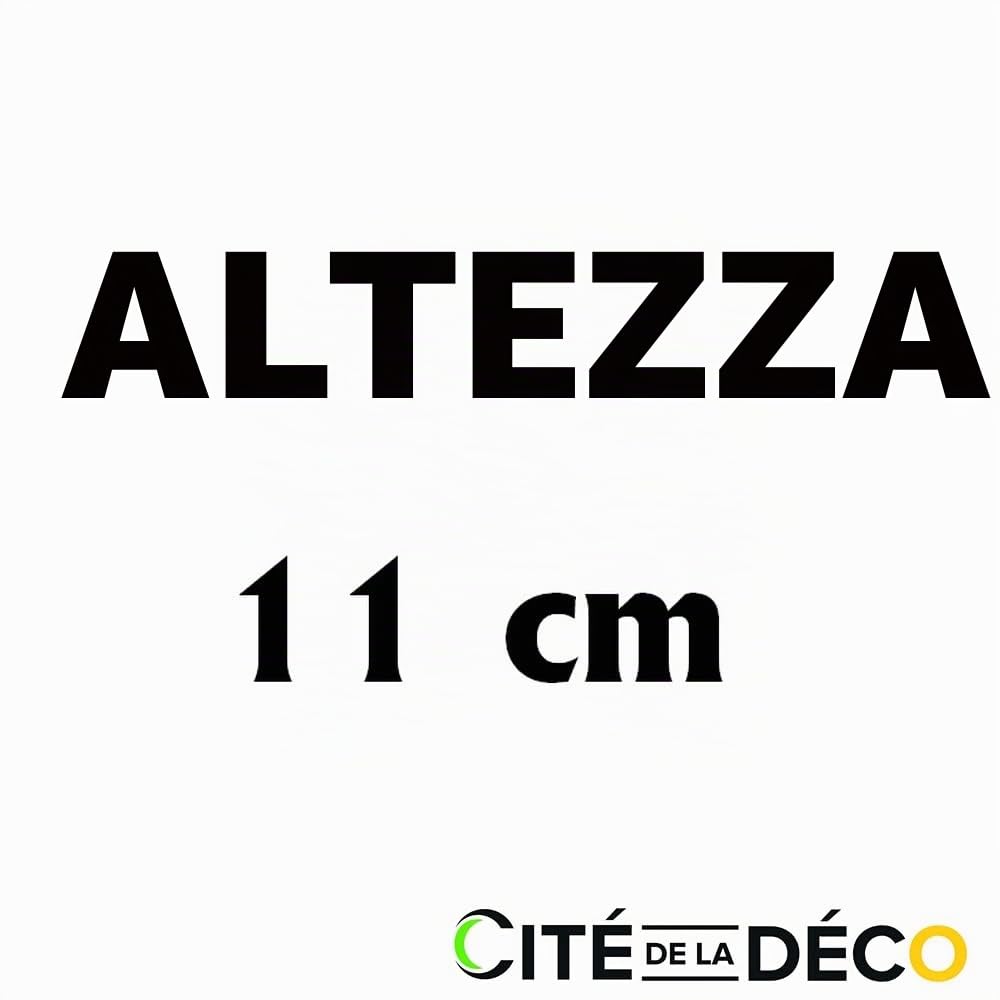 MadeInNature, Battiscopa medio modellato in stile Luigi XV preverniciato bianco di altissima qualità, diverse dimensioni, fabbricazione francese (lungo 2 m altezza 11 cm, 6 ml)
