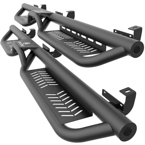 SOENBOO Running Boards Compatible with 2007-2018 Jeep Wrangl