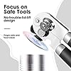 Beneno Heavy Duty Hand Can Opener Manual with Magnet, Durable Sharp Carbon Steel Blade Smooth Cutting, Big Effort-Saving Knob & Soft Grip Handle, Multifunctional Kitchen Tool with Bottle Opener, Black #4