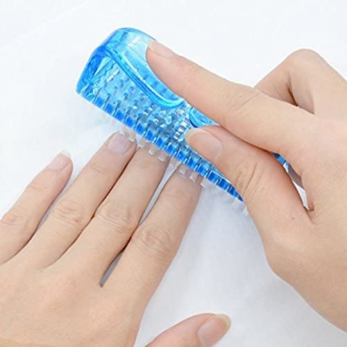 Handle Grip Nail Brush Nail Hand Scrubbing Cleaning Brush for Toes and Nails Cleaner Multipurpose Pedicure Tools Multicolor 1 PCS - Image 5