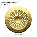 18'' Trash China Cymbal with Holes, Professional Special Effects Cymbal for Drum Set, Deep, Dark Tone & Quick Decay, Durable Alloy, Ideal for Rock, Metal, & Jazz