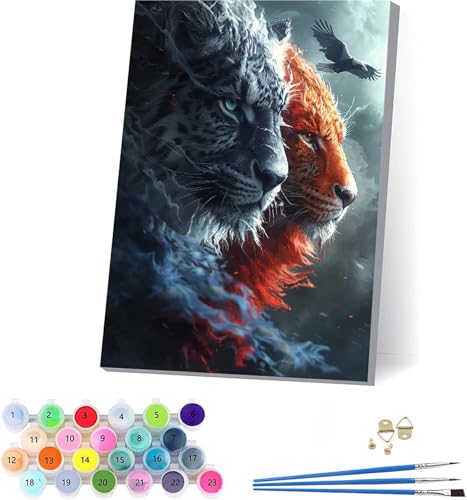 G  yCgoCio[  DIY Paint by Numbers LbghG h G fW^G uVƃANG̋ l̂߂̃NGCeBuȎ z[ ItBX Mtg 100x130cm t[t 7