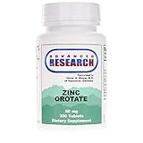 Zinc Orotate 60 mg 200 Tabs (Pack of 2)