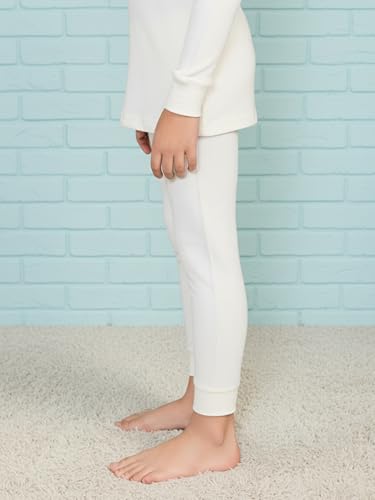 ONN Solid Premium Thermal Trouser OT076_Kids_TRO_WH_55_1PC White - Image 3 thumbnail